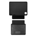 Apple iPad Air 10.9 2020 (4.Nesil) Lopard Border Keyboard Bluetooh Bağlantılı Standlı Klavyeli Tablet Kılıfı