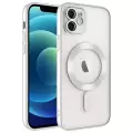 Apple iPhone 11 Kılıf Şeffaf Renkli Yumuşak Kamera Lens Korumalı Magsafe Şarj Kapak Demre