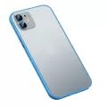 Apple iPhone 11 Kamera Koruyucul Kılıf Arkası Buzlu Mat Transparan Retro Kapak Koruma