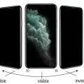 Apple iPhone 11  Kolay Uygulama Aparatlı 5D Magic Privacy Glass Hayalet Cam Ekran Koruyucu