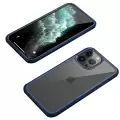 Apple iPhone 12 Pro Kılıf Lopard Dor Silikon Temperli Cam Kapak