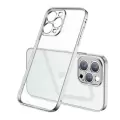 Apple iPhone 12 Pro Kılıf Lopard Mat Gbox Silikon Kapak İnce Mat Arka Yüzey Elektroplatin