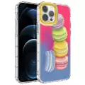 Apple iPhone 12 Pro Max Kılıf Kamera Korumalı Renkli Desenli Sert Silikon Lopard Korn Kapak