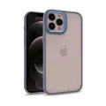 Apple iPhone 12 Pro Max Kılıf Lopard Kamera Çıkıntılı Arkası Şeffaf Köşeleri Parlak Renkli Işlemeli Kapak Flora