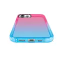 Apple iPhone 12 Pro Max Uyumlu Kılıf Renkli Transparan Geçişli Parlak Kapak Punto