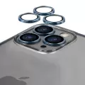 Apple iPhone 12 Pro Max Kamera Koruyucul Kılıf Arkası Buzlu Mat Transparan Retro Kapak Koruma