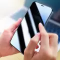 Apple iPhone 12 Pro Max Uyumlu Hayalet Gizlilik Filtreli Tam Kapatan Rika Premium Cam Ekran Koruyucu