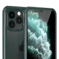 Apple iPhone 13 Pro Kılıf  Dor Silikon Temperli Cam Kapak