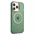 Apple İphone 13 Pro Max Kılıf Guess Magsafe Şarj Özellikli Airbagli Dizayn Kapak