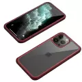 Apple iPhone 13 Pro Max Kılıf  Dor Silikon Temperli Cam Kapak