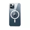 Apple iPhone 13 Pro Max Kılıf Lopard Kılıf Magsafe Şarj Destekli Orjinal Kalite Şeffaf Tacsafe Kapak