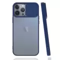 Apple iPhone 13 Pro Max Kılıf Lopard Slayt Sürgülü Kamera Korumalı Renkli Silikon Kapak