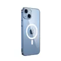 Apple iPhone 14 Kılıf Kamera Korumalı Porto Silikon Magsafe Uyumlu Sert Pc Kapak