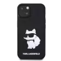 Apple İphone 14 Kılıf Karl Lagerfeld 3d Rubber Choupette Dizayn Kapak