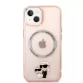 Apple İphone 14 Kılıf Karl Lagerfeld Magsafe Şarj Özellikli K&c Dizayn Kapak