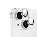 Apple iPhone 14 Plus Lopard CL-12 Premium Safir Parmak İzi Bırakmayan Anti-Reflective Lens Koruma Parlak Renkli Kamera Koruyucu CL-08