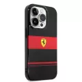 Apple İphone 14 Pro Kılıf Ferrari Orjinal Lisanslı Magsafe Şarj Özellikli Yatay Çizgili Dizayn Kapak