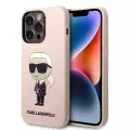 Apple İphone 14 Pro Kılıf Karl Lagerfeld Silikon Karl Dizayn Kapak