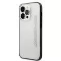Apple İphone 14 Pro Max Kılıf Amg Transparan Siyah Çerçeve Dizayn Kapak