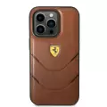Apple İphone 14 Pro Max Kılıf Ferrari Orjinal Lisanslı Pu Deri Sıcak Baskı Çizgili Dizayn Kapak