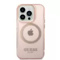 Apple İphone 14 Pro Max Kılıf Guess Magsafe Şarj Özellikli Airbagli Dizayn Kapak