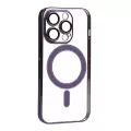 Apple iPhone 14 Pro Max Kılıf Kamera Korumalı Porto Silikon Magsafe Uyumlu Sert Pc Kapak