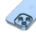 Apple iPhone 14 Pro Max Coss Sert Darbe Emici Silikon Şeffaf Kamera Korumalı Arka Kapak