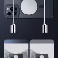 Apple iPhone 14 Pro Max  Uyumlu Magsafe Destekli Kamera Çıkıntılı Arkası Mat Şeffaf Hibrit Kılıf