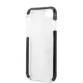 Apple İphone 7 Kılıf Karl Lagerfeld Kenarları Siyah Silikon K&c Dizayn Kapak