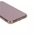 Apple iPhone 7 Plus Kılıf Lopard Parlak Kenarlı Altın Işlemeli Kamera Korumalı Kapak Bark