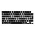 Apple Macbook 16.2 2021 A2485 Silikon Ped Trasparan Uyumlu Şeffaf Klavye Koruyucu Türkçe Q