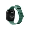 Apple Watch 42mm 10.Nesil A+ Kalite Çizgili Konsept Jel Silikon Kordon KRD-23