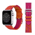 Apple Watch 42mm 10.Nesil KRD-51 Hasır Kordon