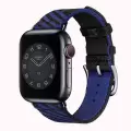 Apple Watch 42mm 10.Nesil KRD-51 Hasır Kordon