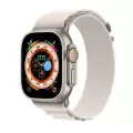 Apple Watch 38mm Alpine Loop Metal Toka Örgü Işleme Kordon Premium Kayış KRD-74