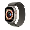 Apple Watch 38mm Alpine Loop Metal Toka Örgü Işleme Kordon Premium Kayış KRD-74