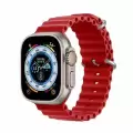 Apple Watch 42mm 10.Nesil Metal Toka Silikon Kordon Premium OceanvKayış