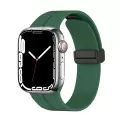 Apple Watch 38mm Lopard KRD-84 Magnetic Tokalı A+ Kalite Sport Silikon Kordon