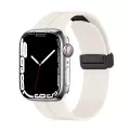 Apple Watch 38mm Lopard KRD-84 Magnetic Tokalı A+ Kalite Sport Silikon Kordon