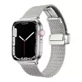 Apple Watch 42mm 10.Nesil  KRD-85 Metal Kordon