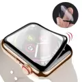 Apple Watch 38mm  Mat Eko 3D PMMA Kavisli Full Cam Ekran Koruyucu