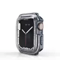 Apple Watch 42mm Uyumlu Ekran Kasa Koruyucu Shockproof Sert Pc Silikon Gard 08
