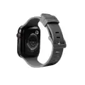 Apple Watch 46mm 10 Serisi A+ Kalite Çizgili Konsept Jel Silikon Kordon KRD-23