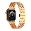 Apple Watch 46mm 10 Serisi KRD-86 Metal Kordon