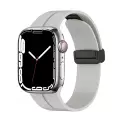 Apple Watch 7 41mm Lopard KRD-84 Magnetic Tokalı A+ Kalite Sport Silikon Kordon