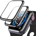 Apple Watch 7 41mm  3D PMMA Kavisli Full Cam Ekran Koruyucu