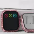 Apple Watch 7 41mm  Watch Gard 24 Kenarları Taşlı Sert PC Kasa Ve Ekran Koruyucu