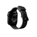 Apple Watch 7 45mm A+ Kalite Çizgili Konsept Jel Silikon Kordon KRD-23