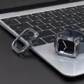 Apple Watch 7 45mm Uyumlu Ekran Kasa Koruyucu Shockproof Sert Pc Silikon Gard 08