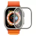 Apple Watch Ultra 49mm  ALM-02 Metal Çerçeveli Ekran Koruyucu